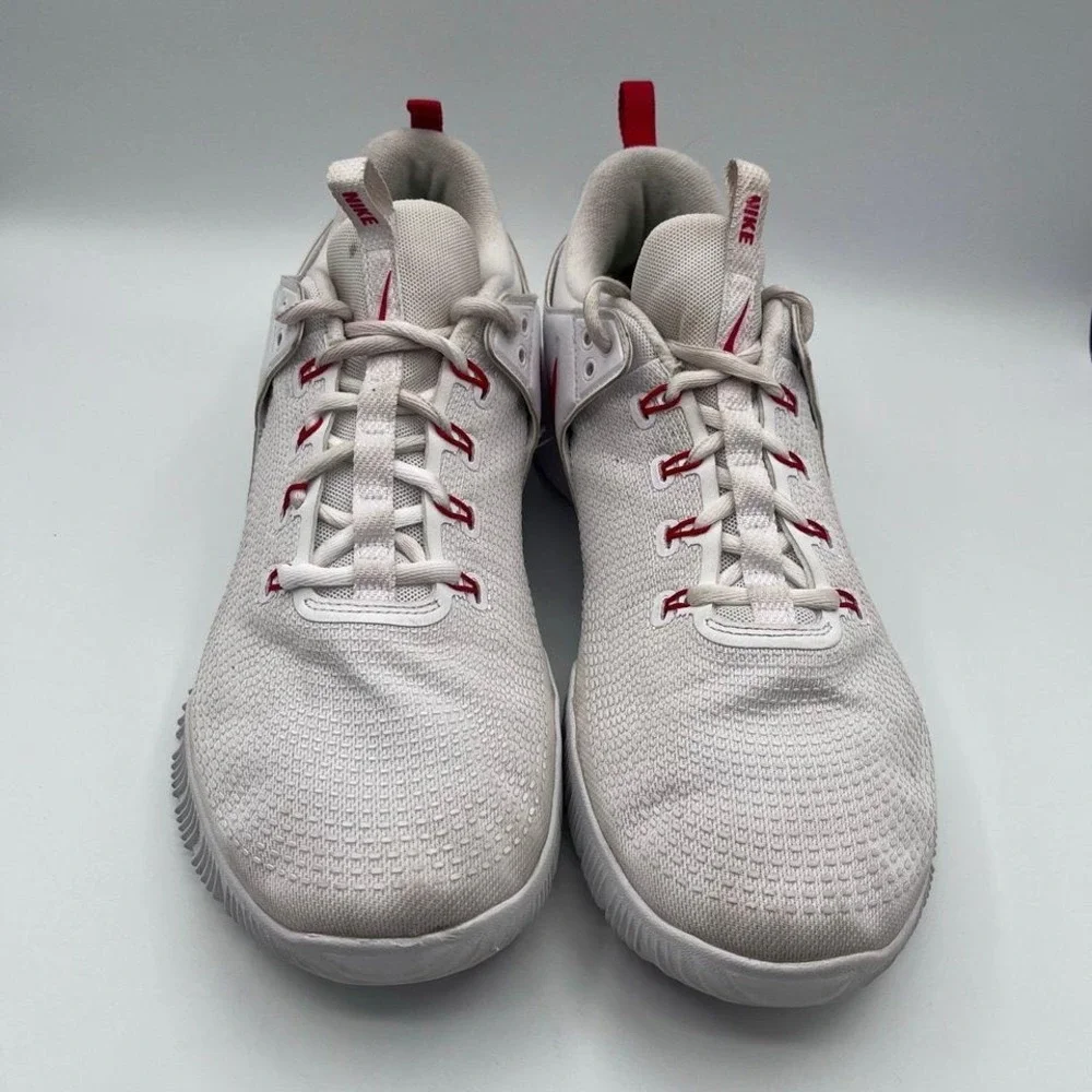 Nike Zoom Hyperace 2 Volleyball Shoes White‎ Red Men's Size 14 AO2996-116